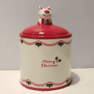 1760955459_New_Project-1.png Festive Christmas cookie jar with reindeer.