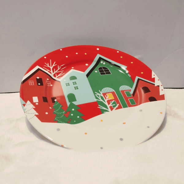 1761030366_Web_image_39_1-1.png Christmas Village Design Ceramic Dinner Plate