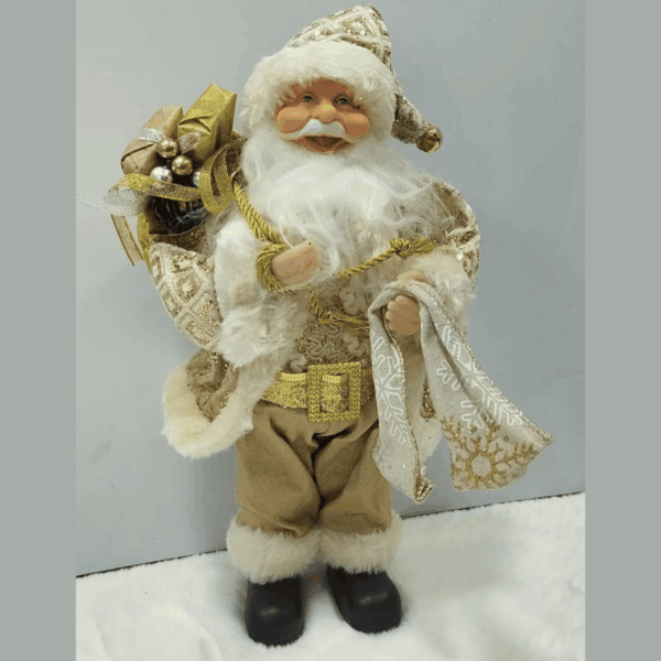 1761041943_Web_image_3-1.png Elegant Santa Claus Figurine – Luxurious Gold & White
