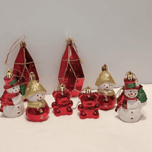 Festive Holiday Ornament  Set