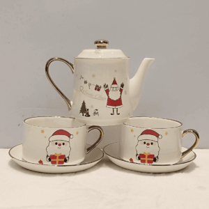 Whimsical Santa Claus Tea  Set