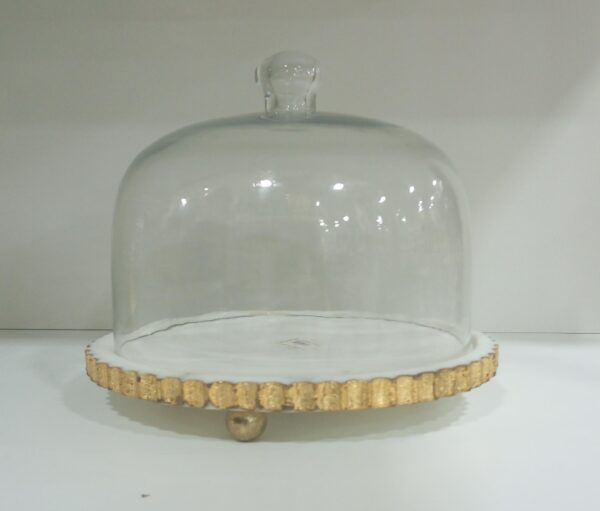 1780985001_WhatsApp_Image_2026-06-06_at_17.18.26-1.jpeg Elegant Covered Dessert Tray with Glass Dome and Gold Ornate Rim