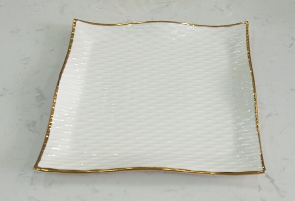 1781247532_WhatsApp_Image_2026-06-09_at_13.20.15-1.jpeg Textured Square Ceramic Serving Dish with Gold Rim