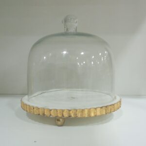 1781614429_WhatsApp_Image_2026-06-06_at_17.18.26-1.jpg Elegant Covered Dessert Tray with Glass Dome and Gold Ornate Rim
