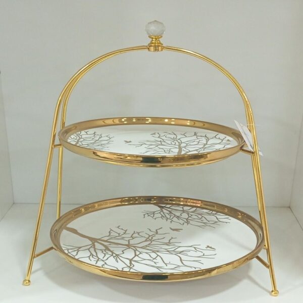 1781681149_WhatsApp_Image_2026-06-12_at_14.46.21-1.jpg Elegant Two-Tier Ceramic Serving Stand with Gold Frame