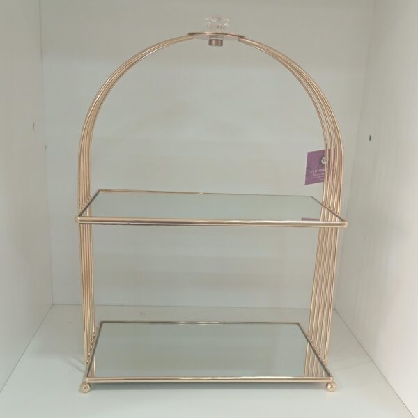 1781685181_WhatsApp_Image_2026-06-17_at_13.26.07-1.jpeg Luxury Two-Tier Mirrored Display Stand – Rose Gold Finish