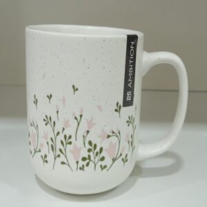 Ambition Floral Ceramic Mug