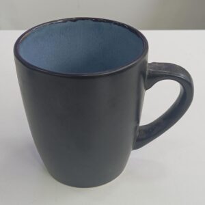 Matte Charcoal Ceramic Mug