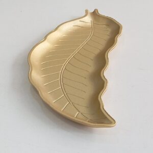 Luxury Gold Leaf Fibre Decorative Tray