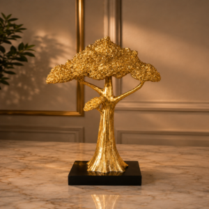 Luxury Golden Tree of Life Decorative Sculpture
