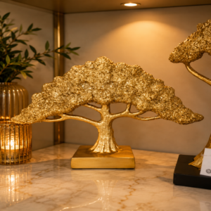 Luxury Golden Tree of Life Decorative Sculpture