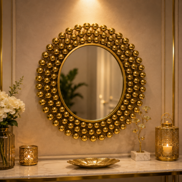 1786434146_ChatGPT_Image_Aug_10_2026_07_00_52_PM-1.png Luxury Gold Beaded Round Wall Mirror