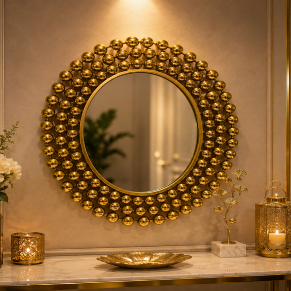 1786522641_ChatGPT_Image_Aug_10_2026_07_00_52_PM-1.png Luxury Gold Beaded Round Wall Mirror