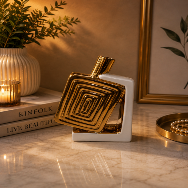 1786531370_ChatGPT_Image_Aug_9_2026_07_04_01_PM-1.png Luxury Gold And White Geometric Decorative Vase