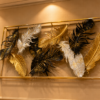 Decorative Metal Feather Wall Art – Elegant And Contemporary